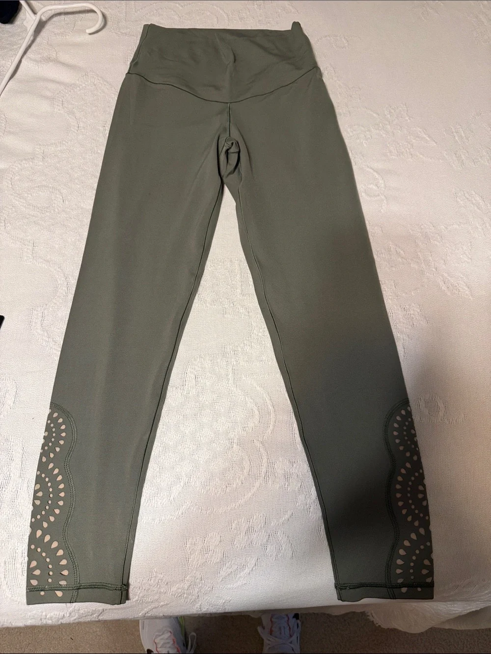 aerie Chill Pullover Hoodie in Olive - Picture 2 of 7